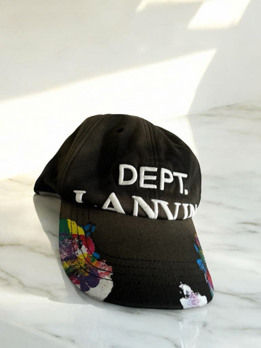 Lanvin x Gallary Debt Paint Splatter Cap
