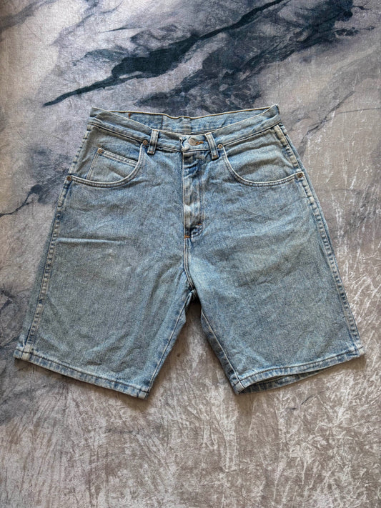 Vintage Washed Jorts – Light Blue
