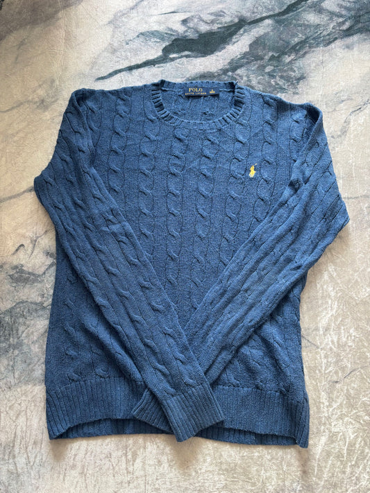 Polo Ralph Lauren Vintage Cable Knit Sweater