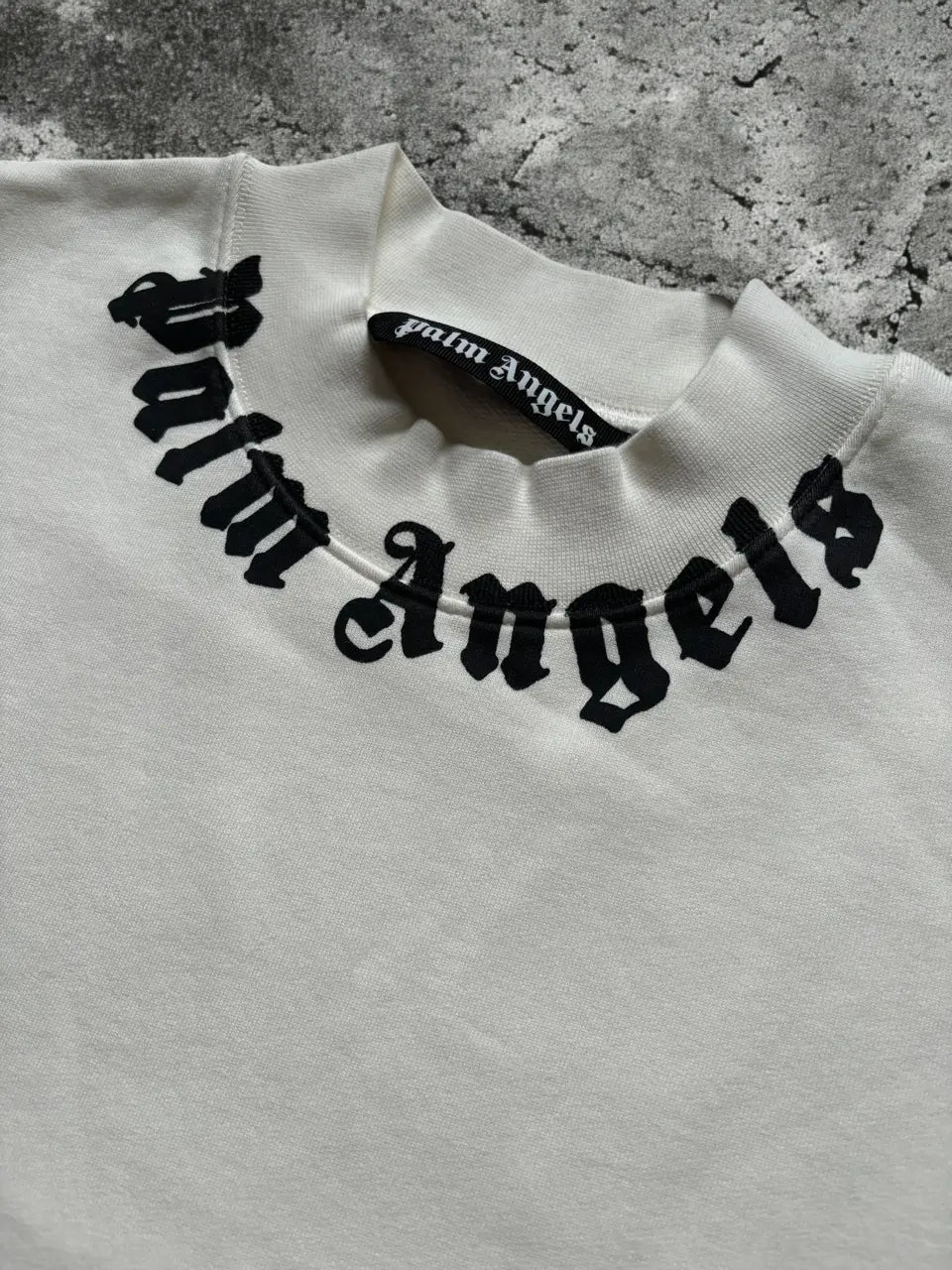 Palm Angels Logo Collar Sweatshirt