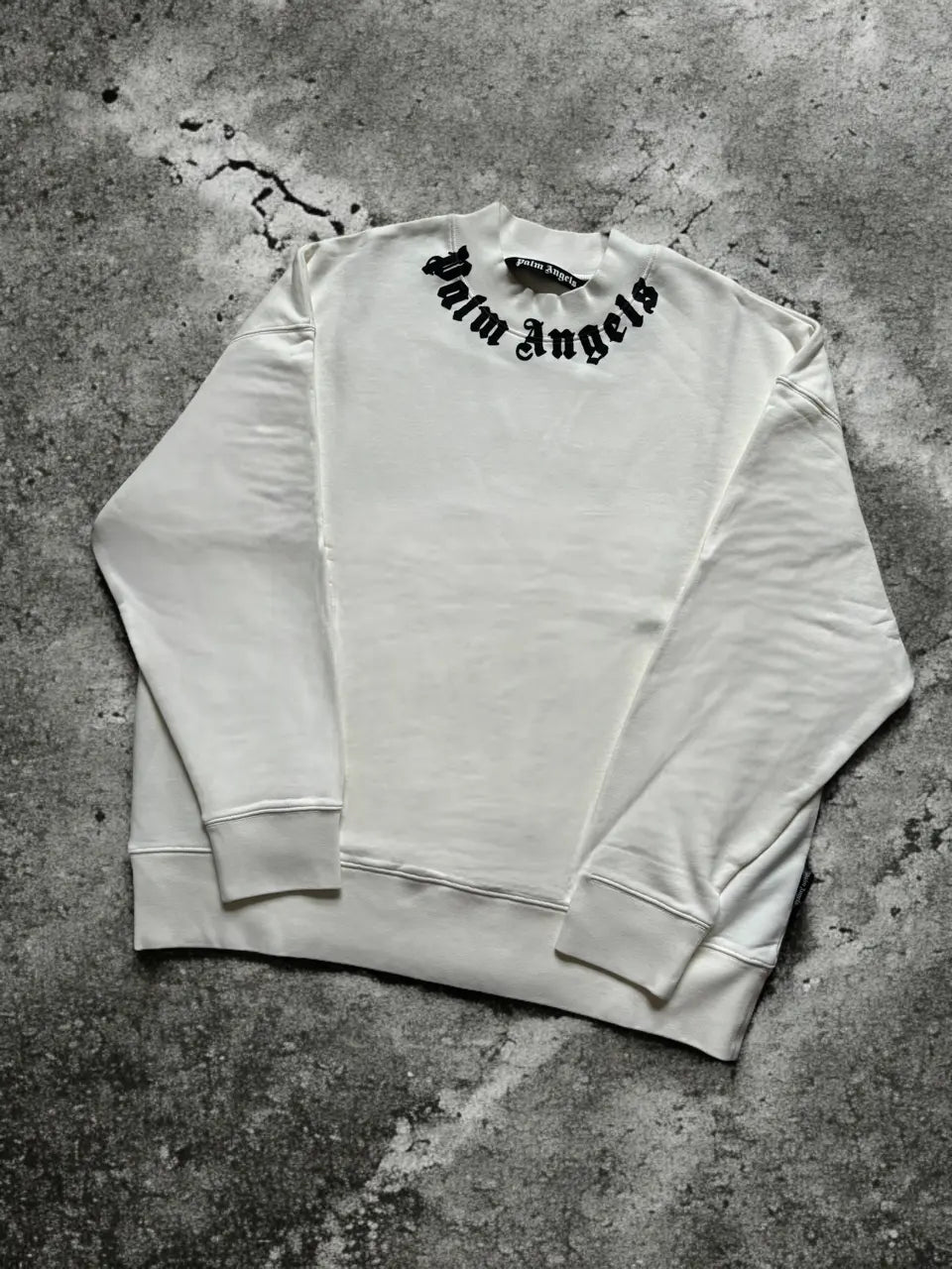 Palm Angels Logo Collar Sweatshirt