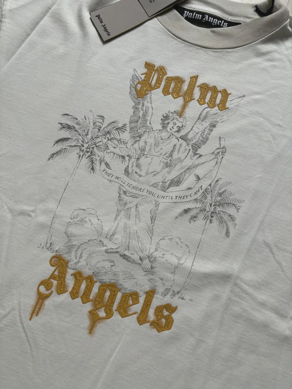 Palm Angels Pencil Logo T-Shirt