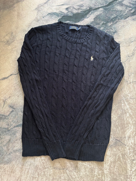 Polo Ralph Lauren Vintage Cable Knit Sweater