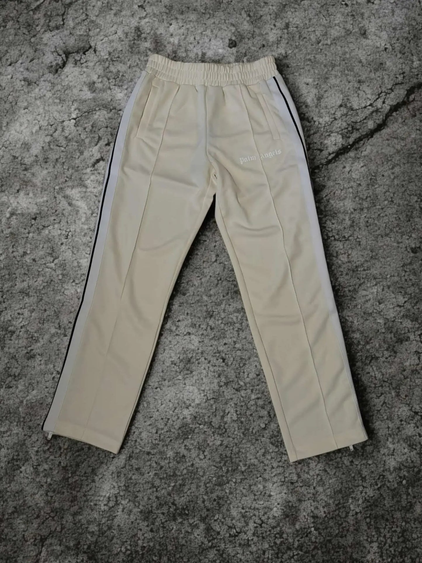 Palm Angels Beige Track Pants
