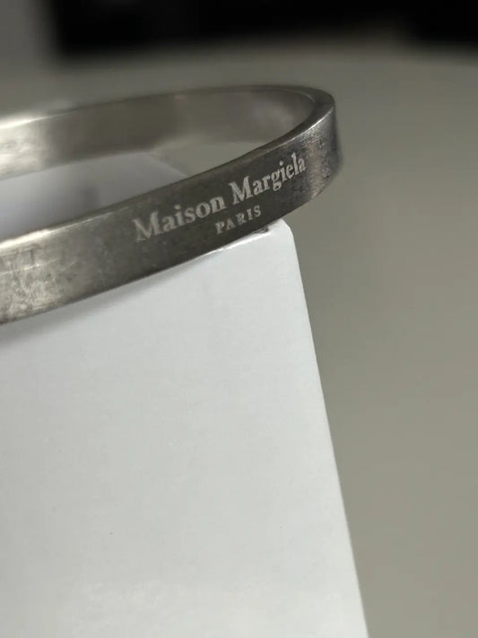 Maison Margiela Silver Cuff Bracelet