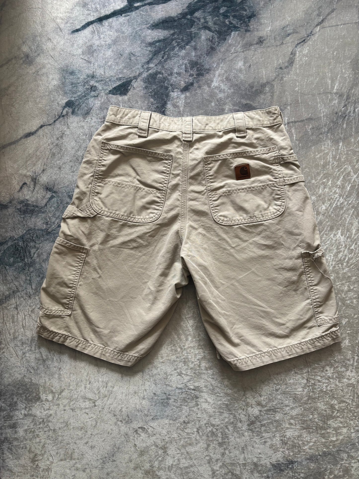 Carhartt Vintage Beige Cargo Jorts