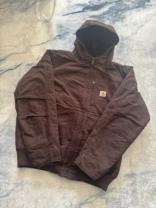 Carhartt Fleece-Lined Hooded Jacket