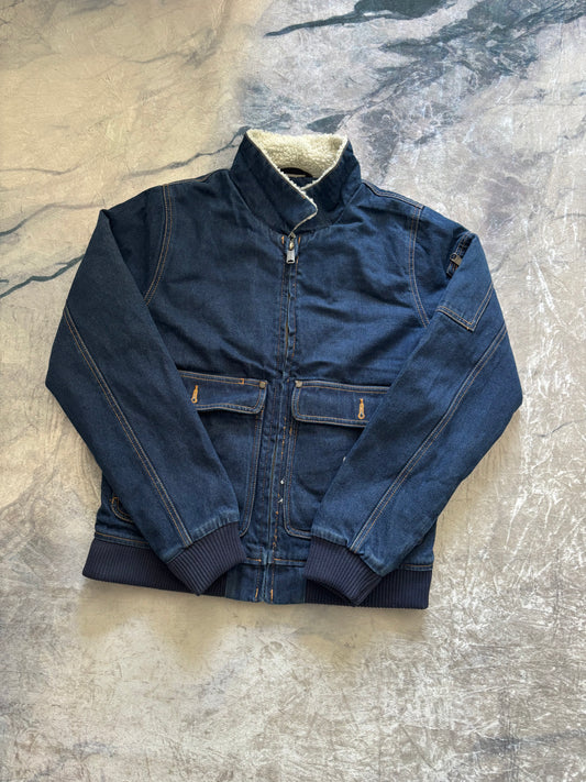 Carhartt Sherpa-Lined Denim Jacket