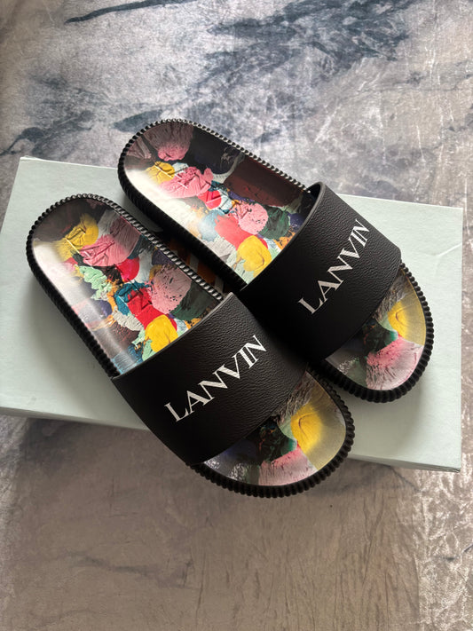 Lanvin x Gallery Dept Painted Logo Slides