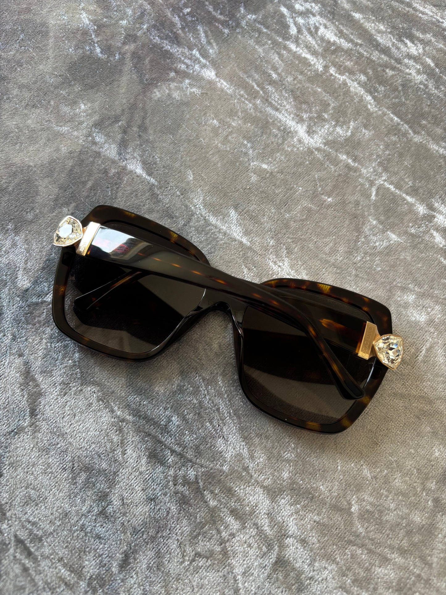 Jimmy Choo – "Tortoise Muse" Brown Gradient Shades