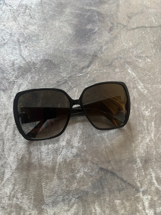 Jimmy Choo – "Bold Square" Black Shades