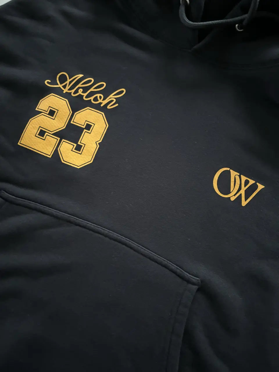 Off-White Skate Hoodie With Ow 23 Logo