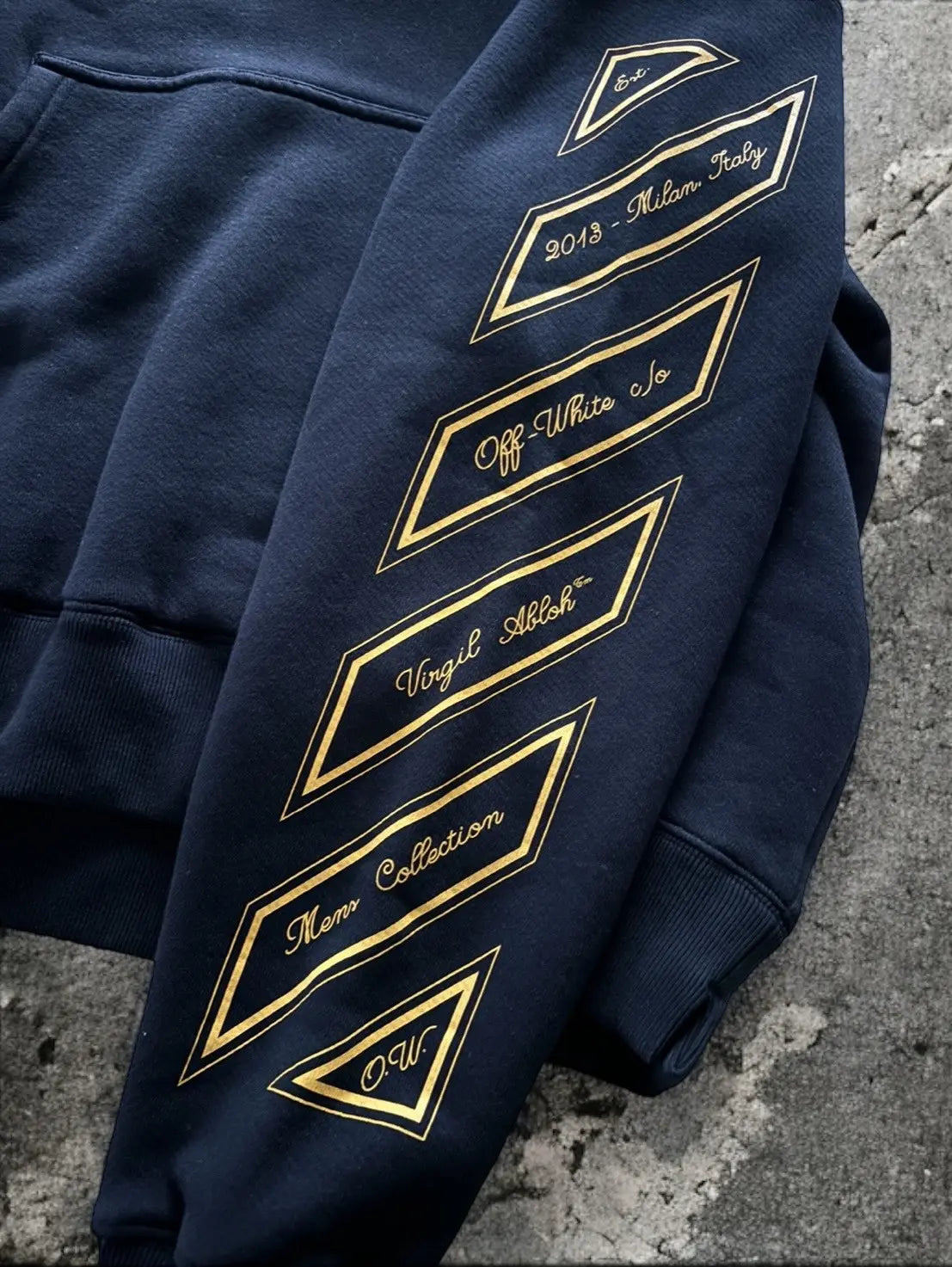 Off-White Skate Hoodie With Ow 23 Logo