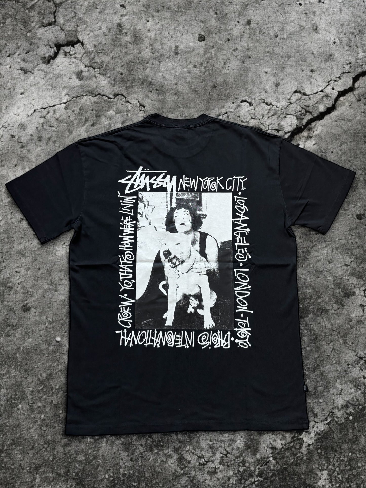 Stüssy How We're Livin’ T-Shirt Sort