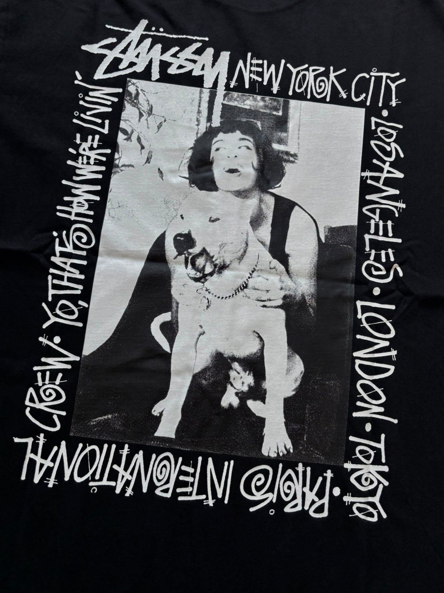 Stüssy How We're Livin’ T-Shirt Sort