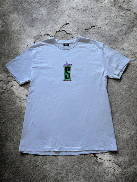Stussy Spraycan T-Shirt White