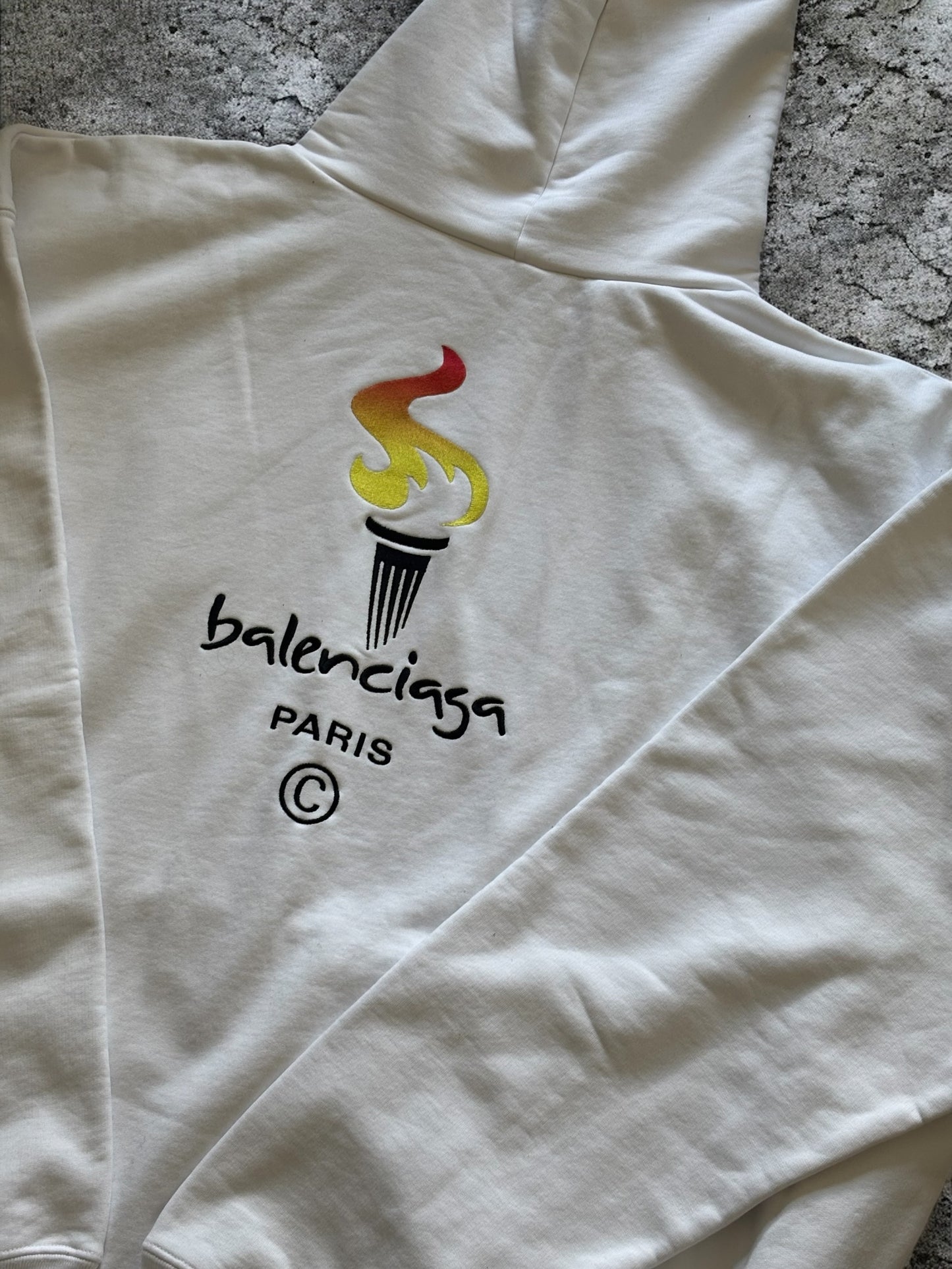 Balenciaga Paris Flame Hoodie