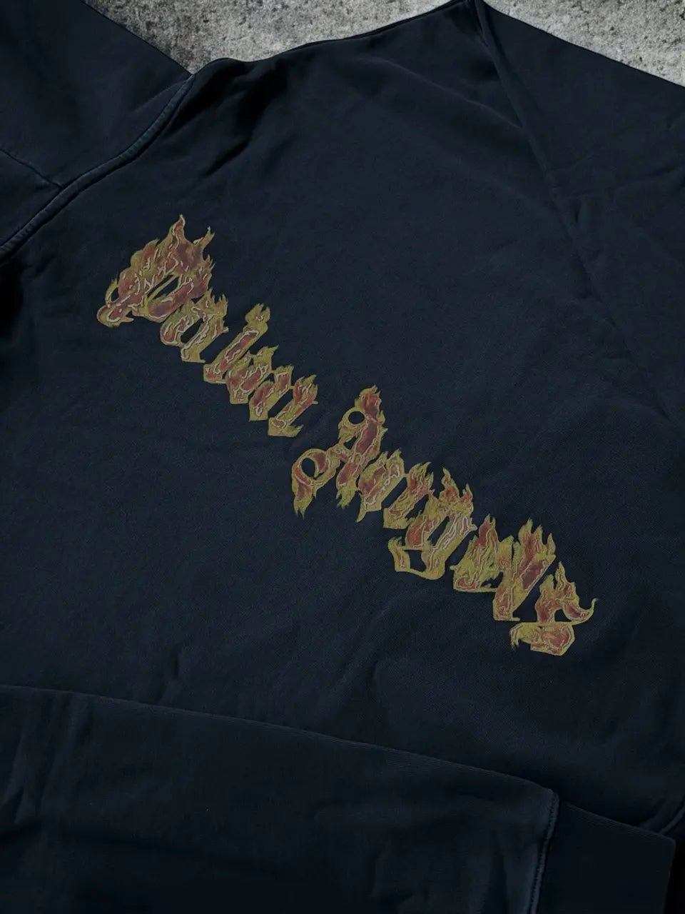 Palm Angels Burning Palm Hoodie