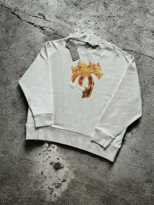 Palm Angels Burning Palm Sweatshirt