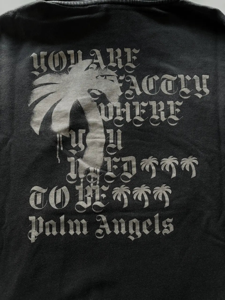 Palm Angels Statement Monogram Hoodie