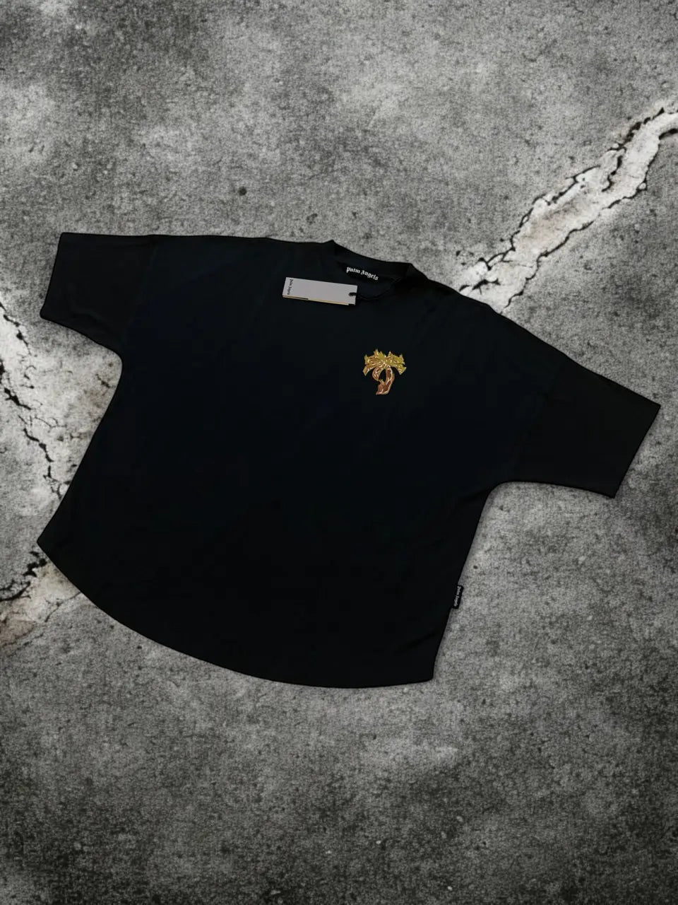 Palm Angels Burning Palm Oversized T-Shirt