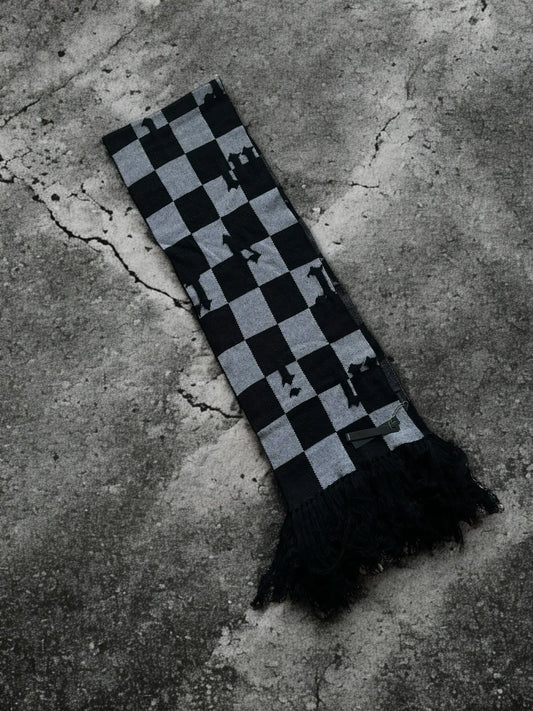 Amiri Old English Cashmere Scarf