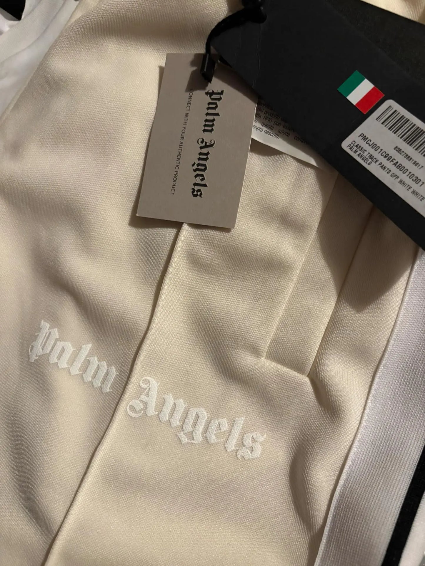 Palm Angels Beige Track Pants