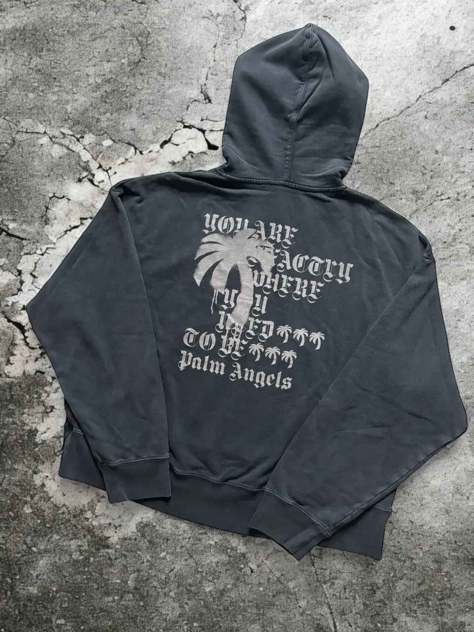 Palm Angels Statement Monogram Hoodie