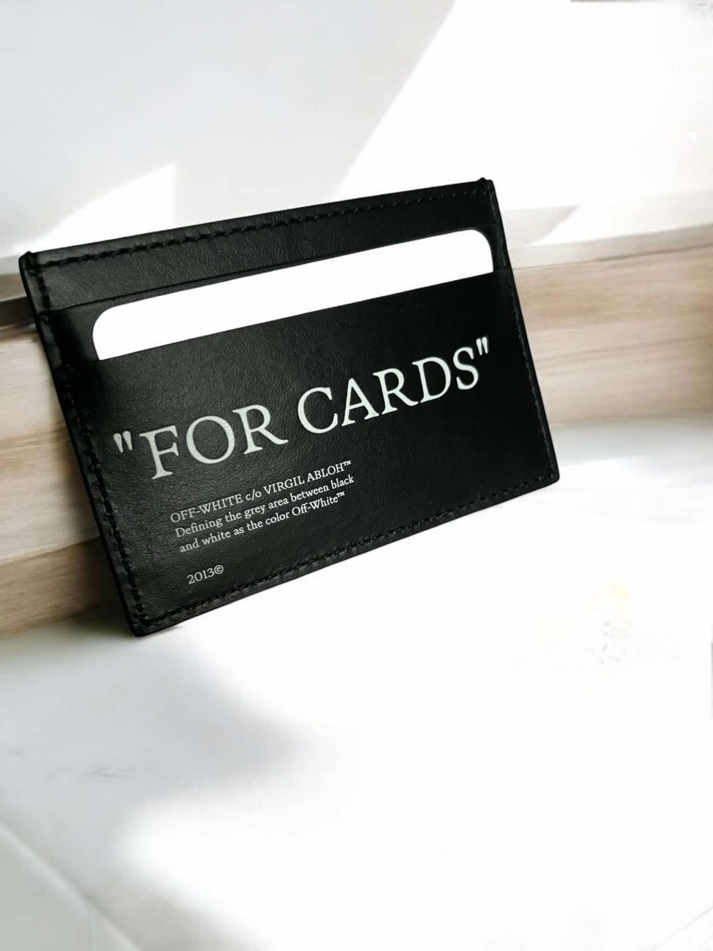 Off-White "For Cards" Logo Cardholder