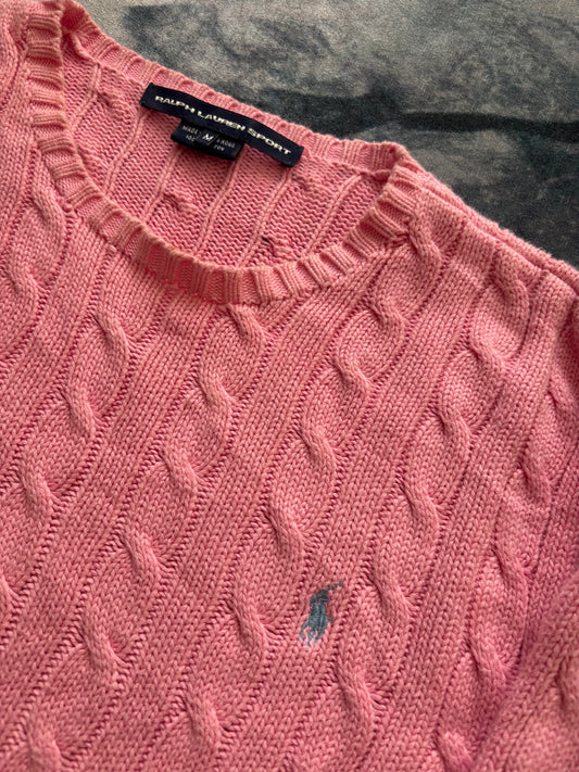 Ralph Lauren Sport Vintage Cable Knit Sweater