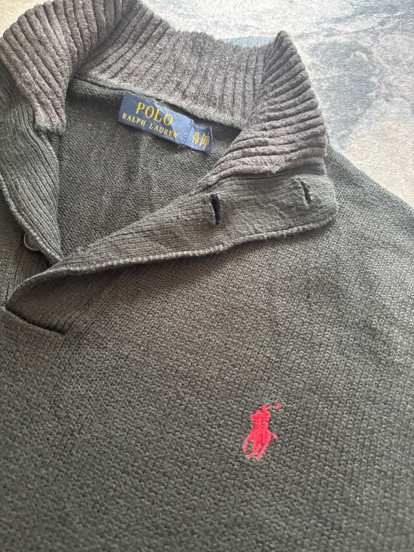 Polo Ralph Lauren Vintage Buttoned Knit
