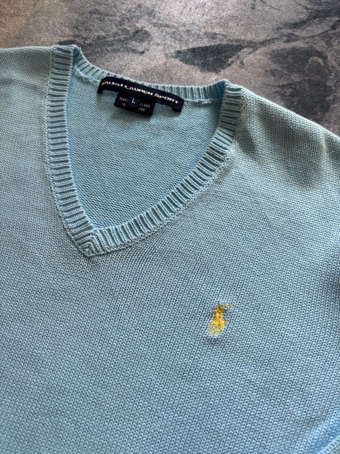 Ralph Lauren Sport Vintage V-Neck Knit
