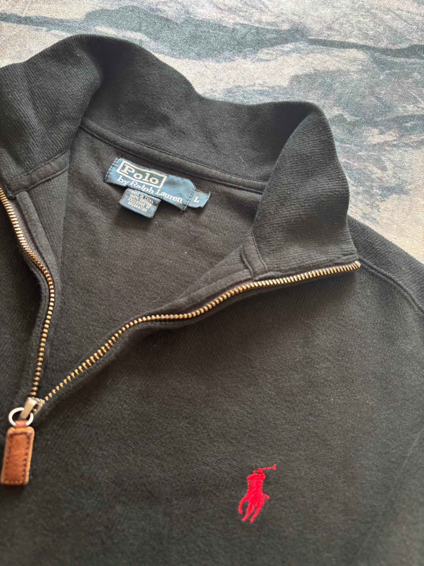 Polo Ralph Lauren Vintage Half-Zip Sweatshirt