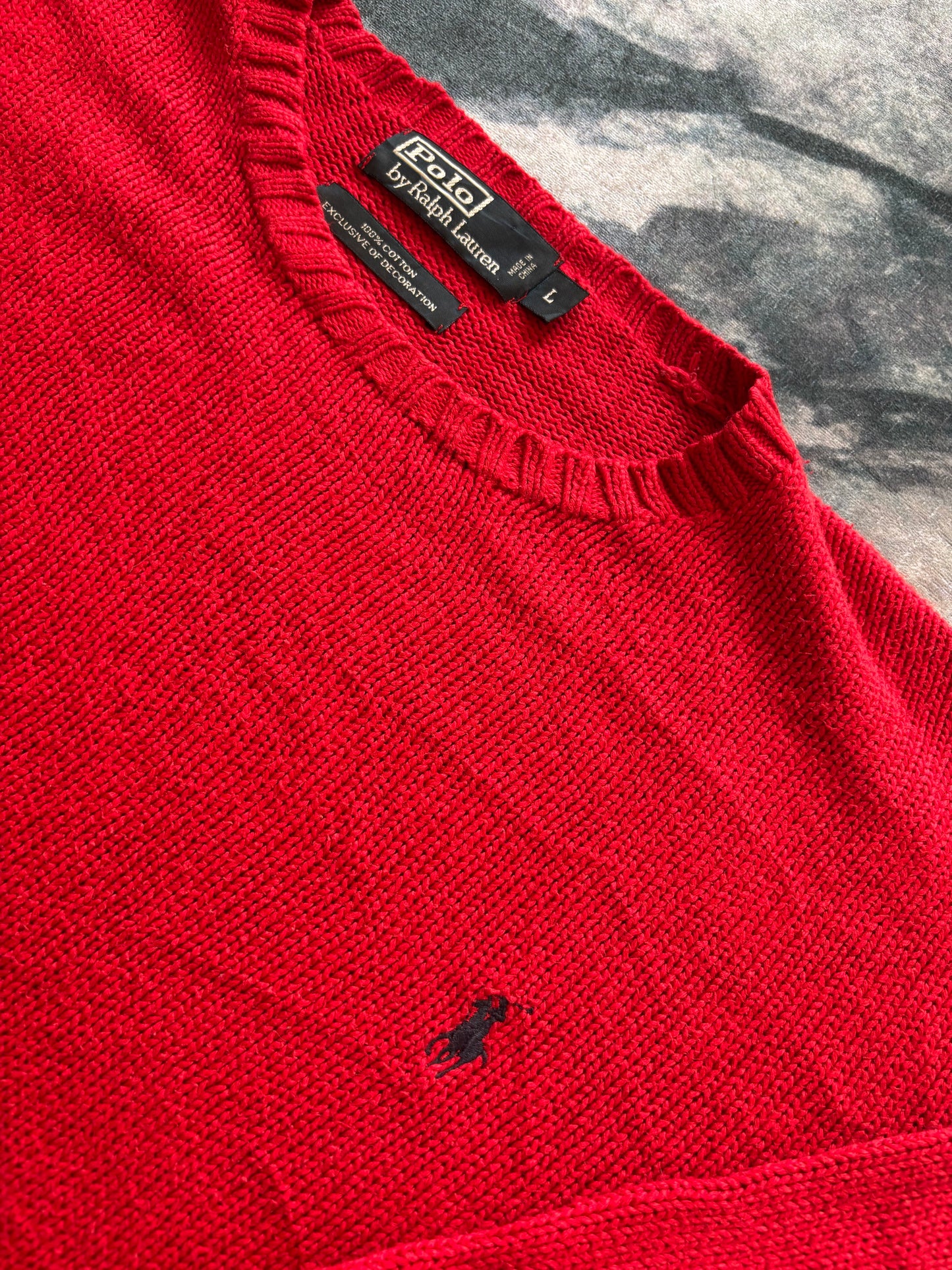 Polo Ralph Lauren Vintage Knit Crewneck