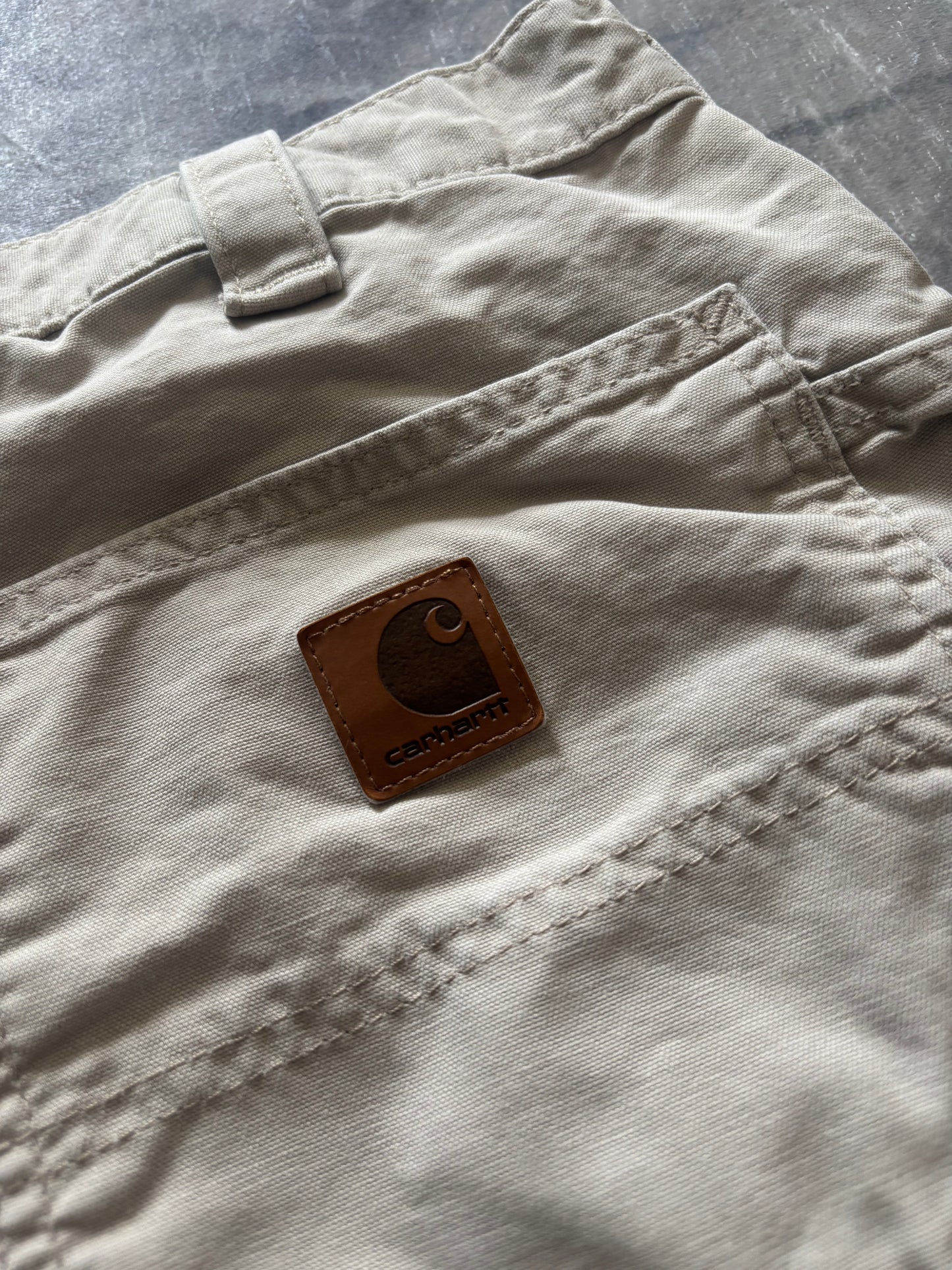 Carhartt Vintage Beige Cargo Jorts