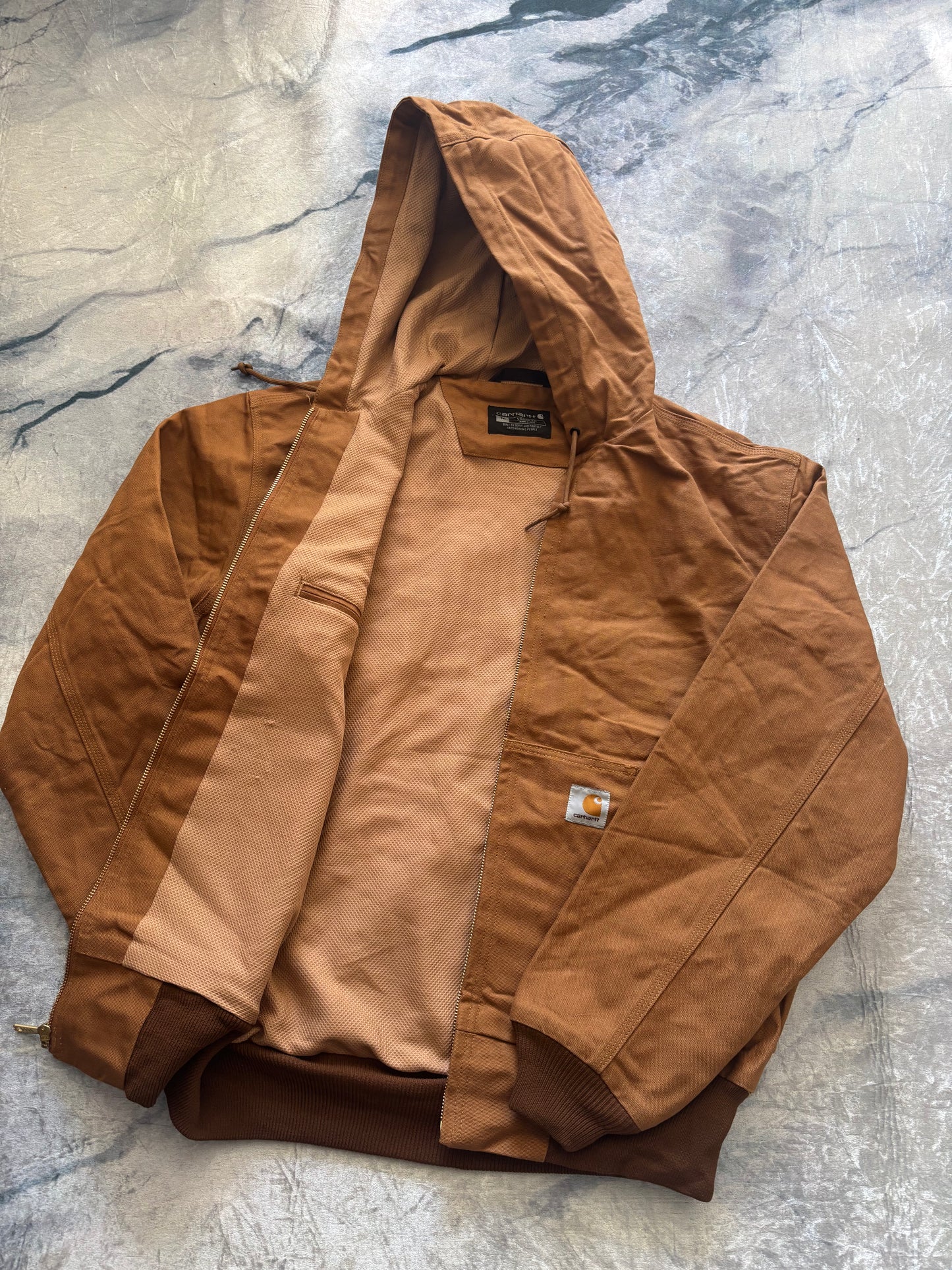 Carhartt Fleece-Lined Hooded Jacket