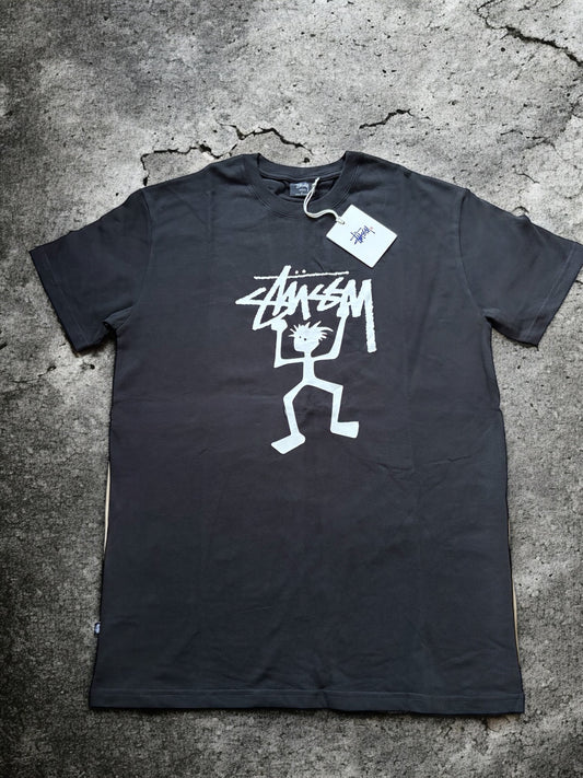 Stussy Tribe Warrior T-Shirt Black