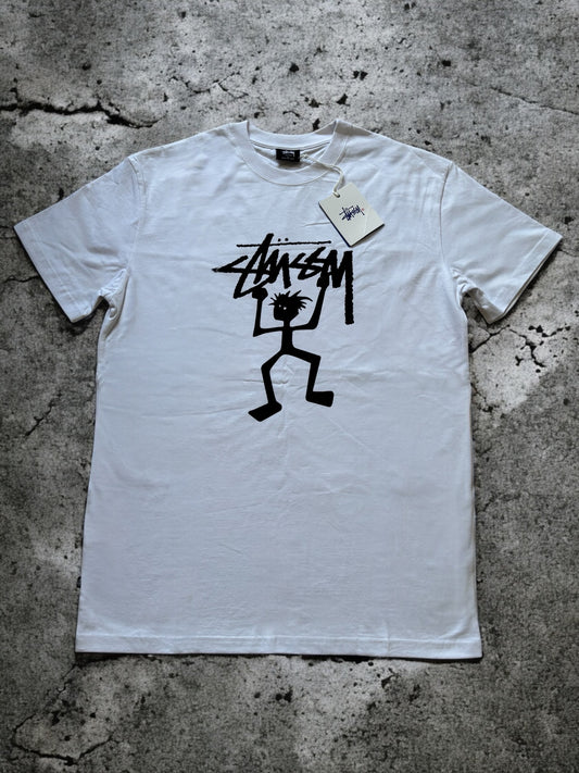 Stussy Tribe Warrior T-Shirt White