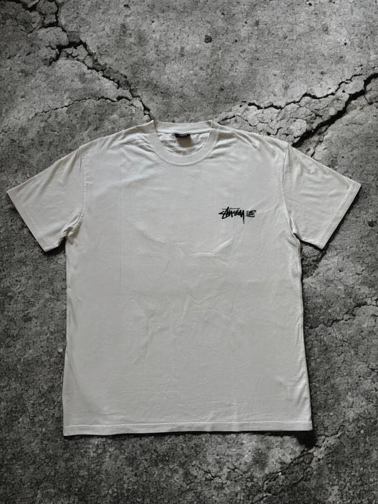 Stussy How We're Livin T-Shirt Beige