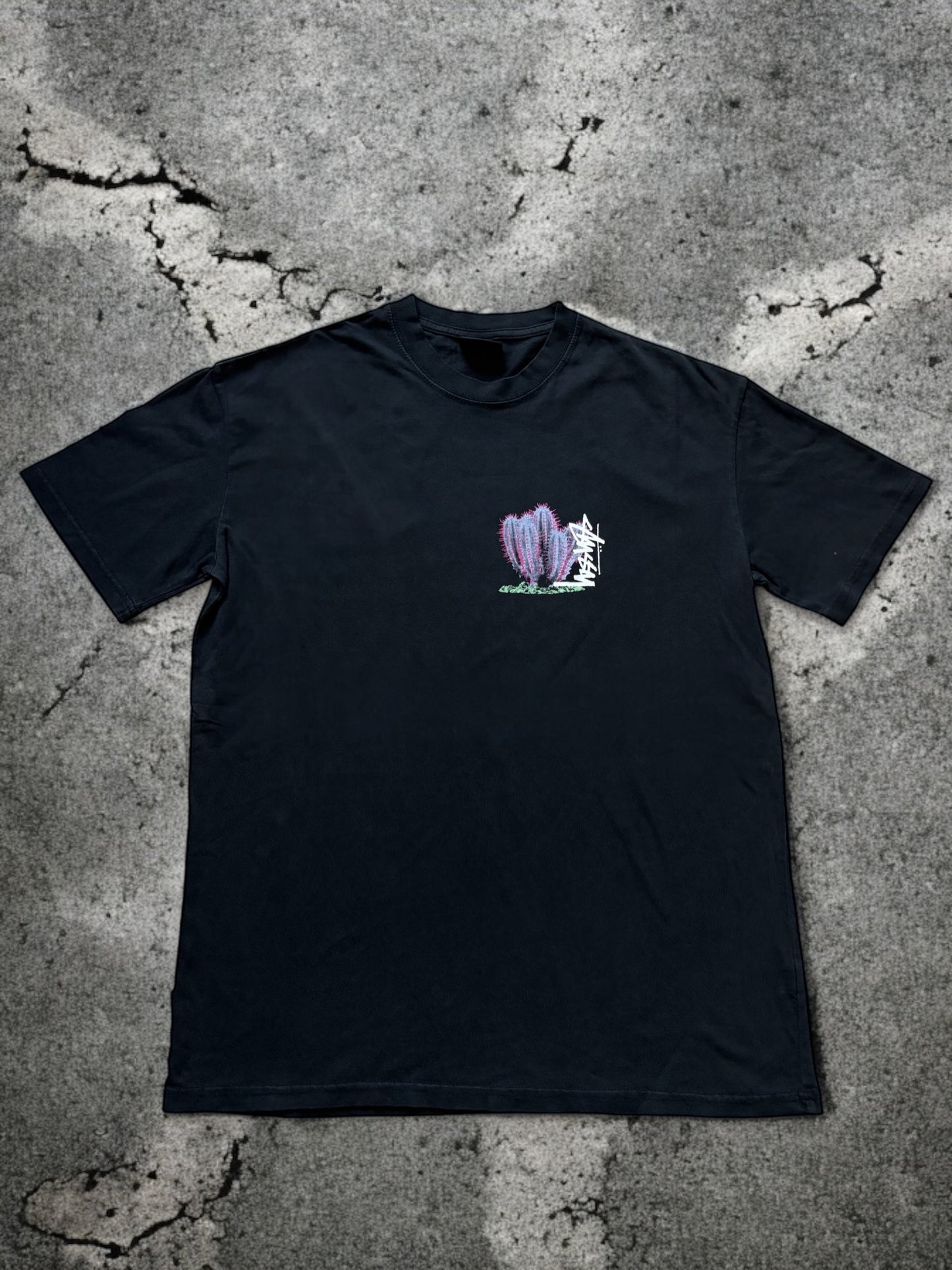 Stussy Desert Bloom T-Shirt Sort